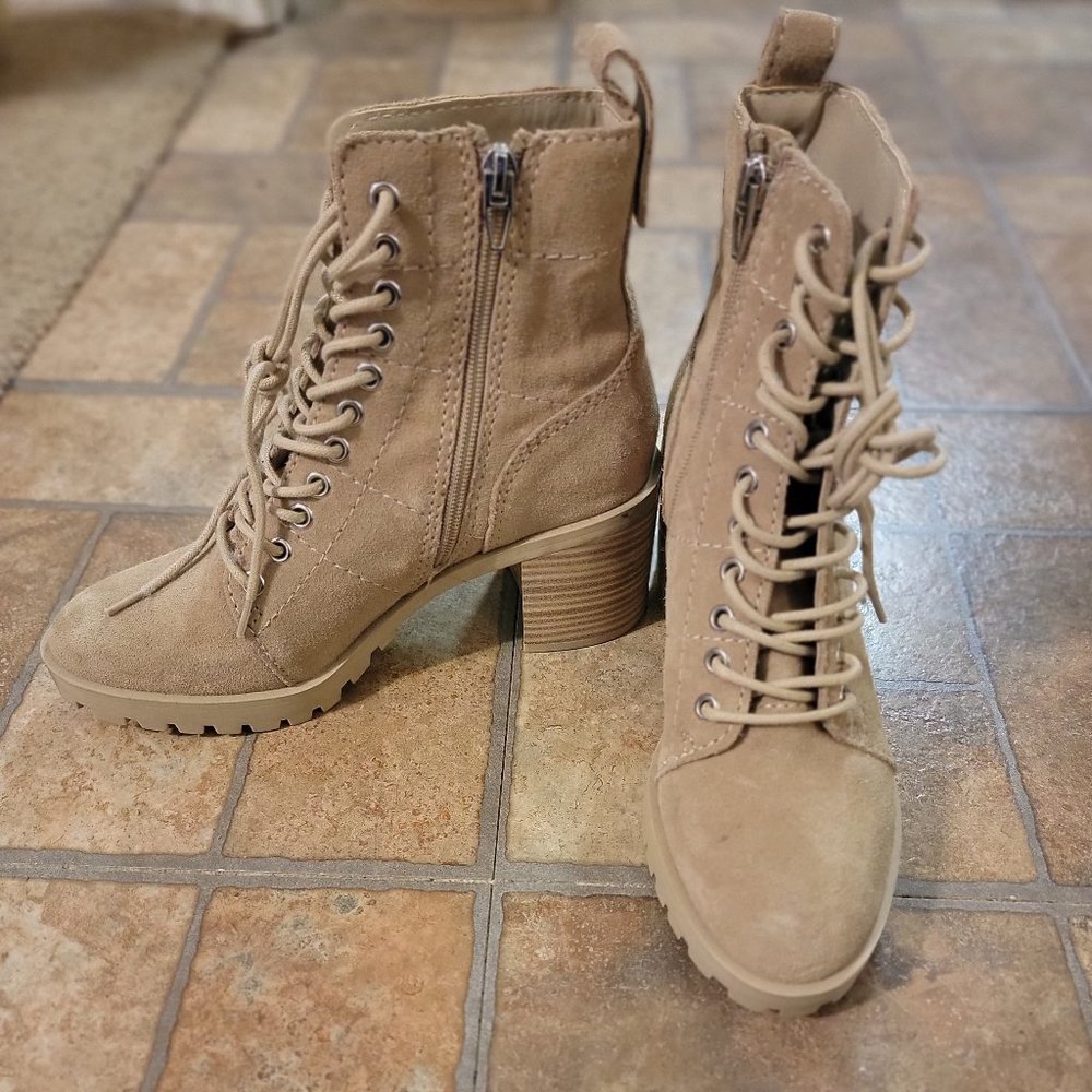 Tan boots